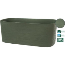 Jardiniere XL a réserve d'eau - GARDEN ID Respect - Vert de gris 80 x