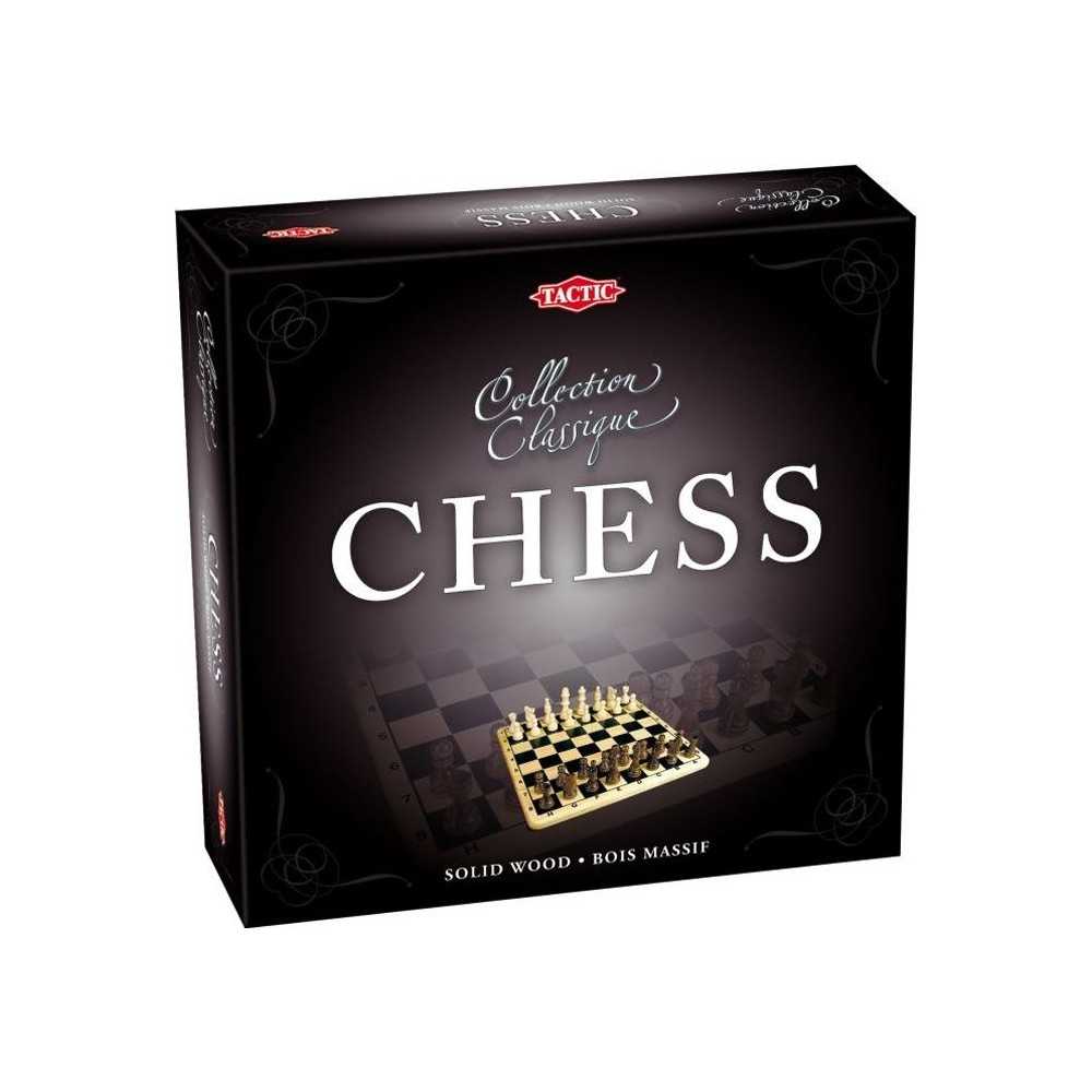 Coffret Echecs En Bois - Jeux de société classique et stratégie - T