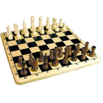 Coffret Echecs En Bois - Jeux de société classique et stratégie - T