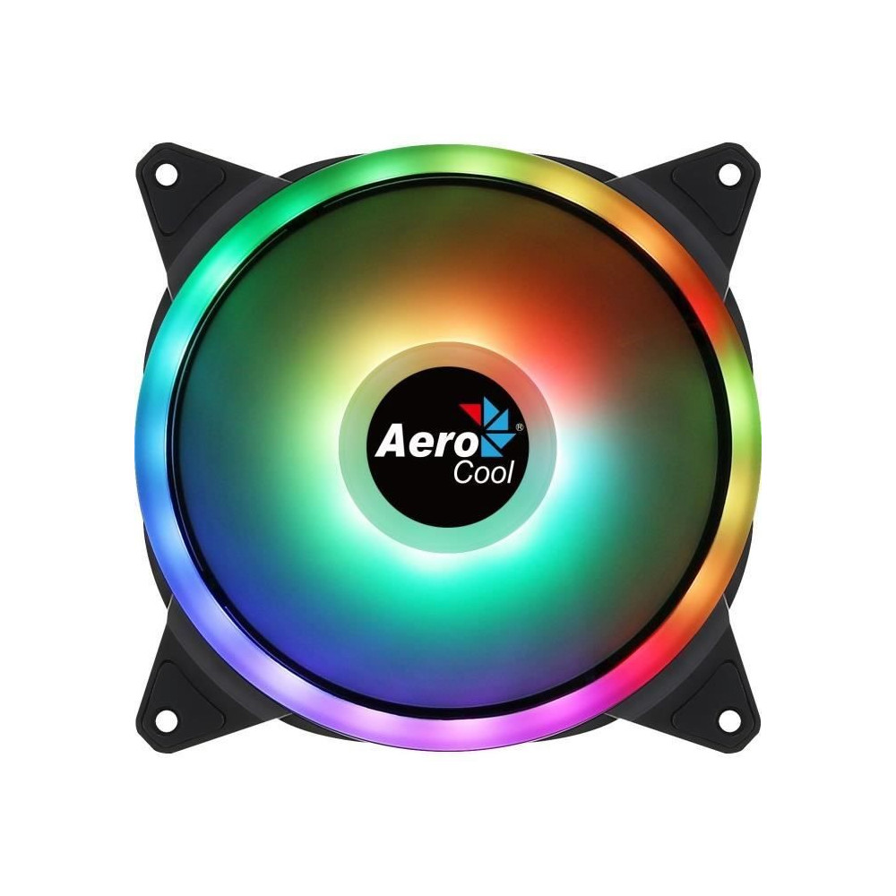 Ventilateur pour boitier PC - AEROCOOL - Duo 14 ARGB (ACF4-DU10217.11)