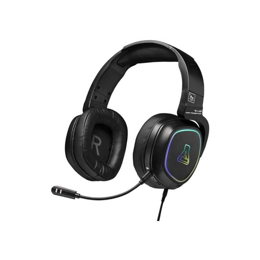 Casque Gamer Sans Fil - The G-Lab - KORP PROMENTHIUM - Microphone - RG