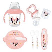 Pack repas 1er age THERMOBABY MINNIE - 1 grignoteuse + 1 bol + 1 tasse