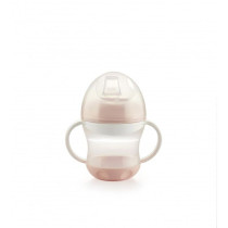 THERMOBABY Tasse anti-fuites + couv - Rose poudré