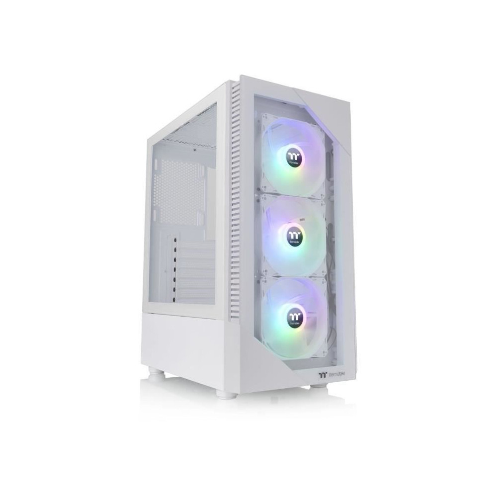 Boîtier PC - THERMALTAKE - View 200 TG ARGB Snow (Blanc) - Moyen tour