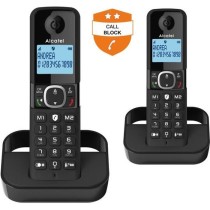 Téléphone fixe sans fil - ALCATEL - F860 duo noir - Blocage d'appels