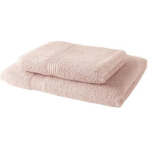 TODAY Lot de 1 Drap de Bain 100% coton 70x130 cm + 1 Serviette de Bain