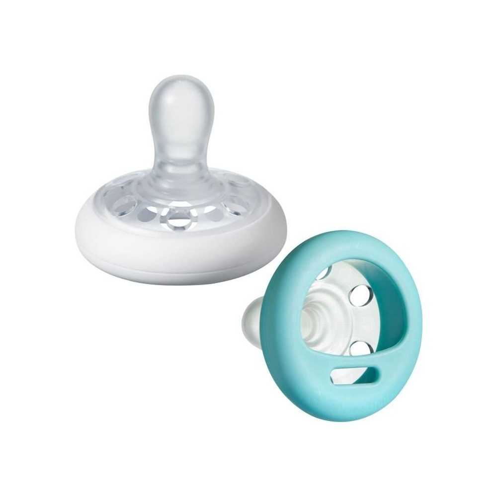 TOMMEE TIPPEE Sucette Closer to Nature Forme Naturelle, x2 0-6 Mois