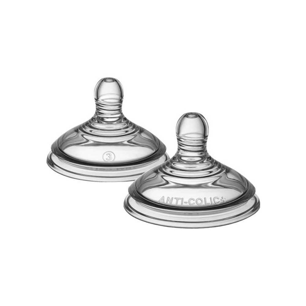 Tommee Tippee Tétine Anti-Colique Avancé Débit Rapide Lot de 2