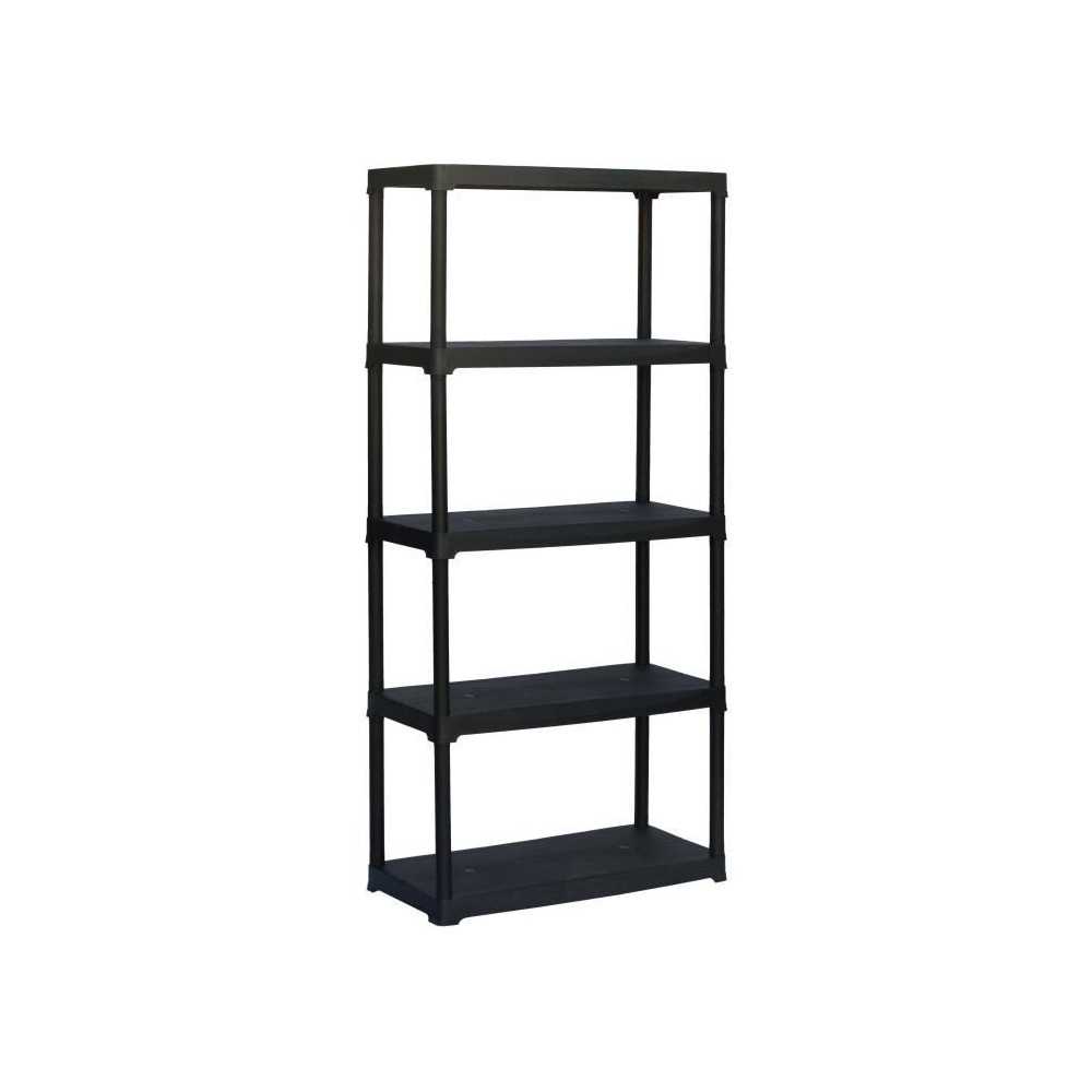 Etagere plastique - TOOD - 5 tablettes - Portée 30 kgs par tablette -