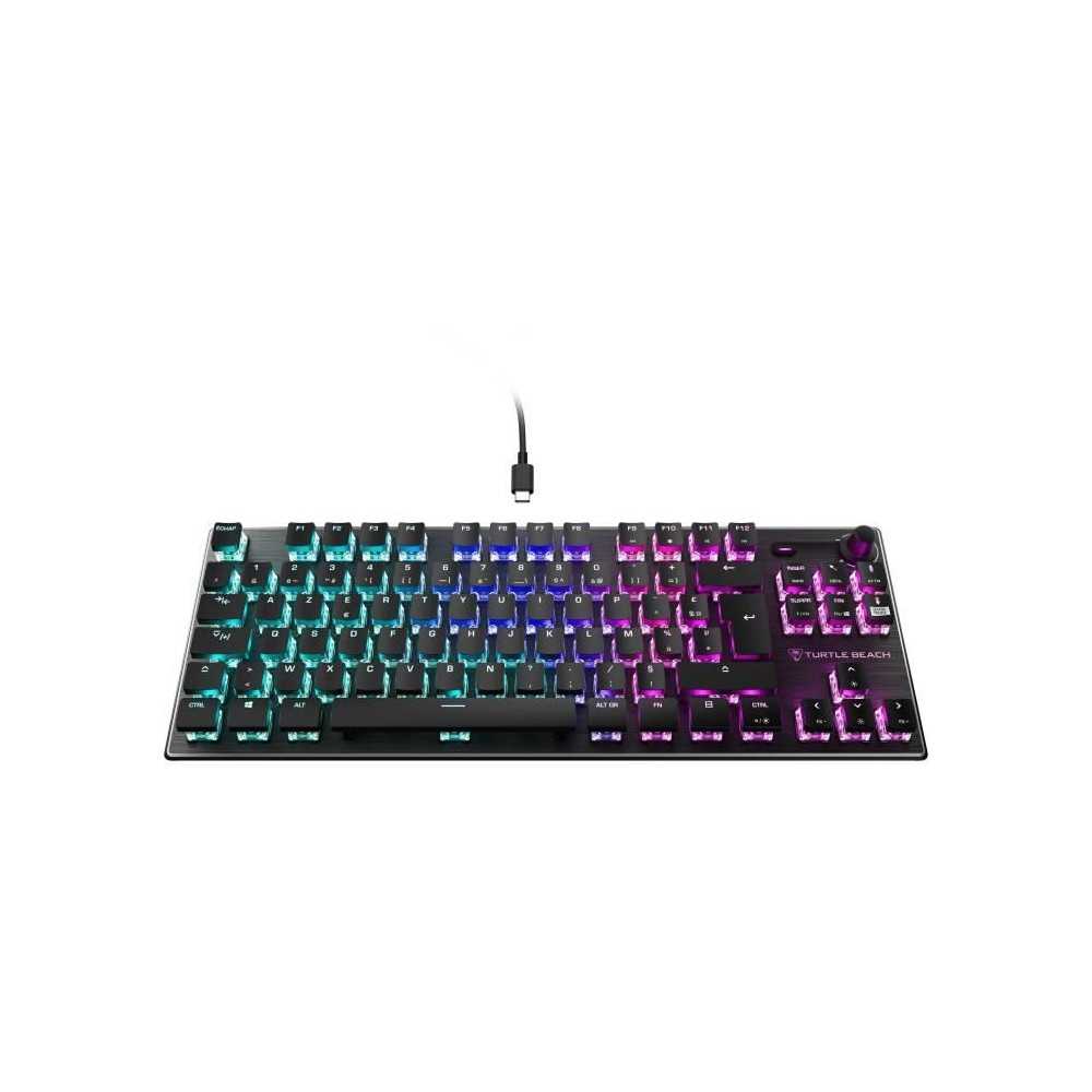 Clavier gaming RGB mécanique compact - TURTLE BEACH - Vulcan TKL - No