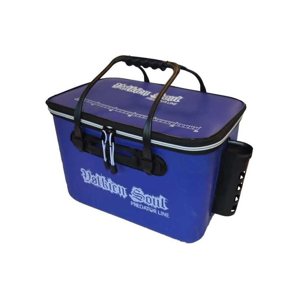 Sac de peche VOLKIEN Soul - Bakkan HARD 36 RH Series - Bleu - 22,5L -