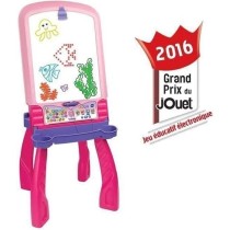 Chevalet Interactif 3 en 1 VTECH - Rose - Pour Fille - A partir de 3 a