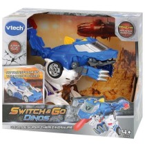 VTECH - Switch & Go Dinos - Oxor, Super Thérizinosaure (Voiture de Po