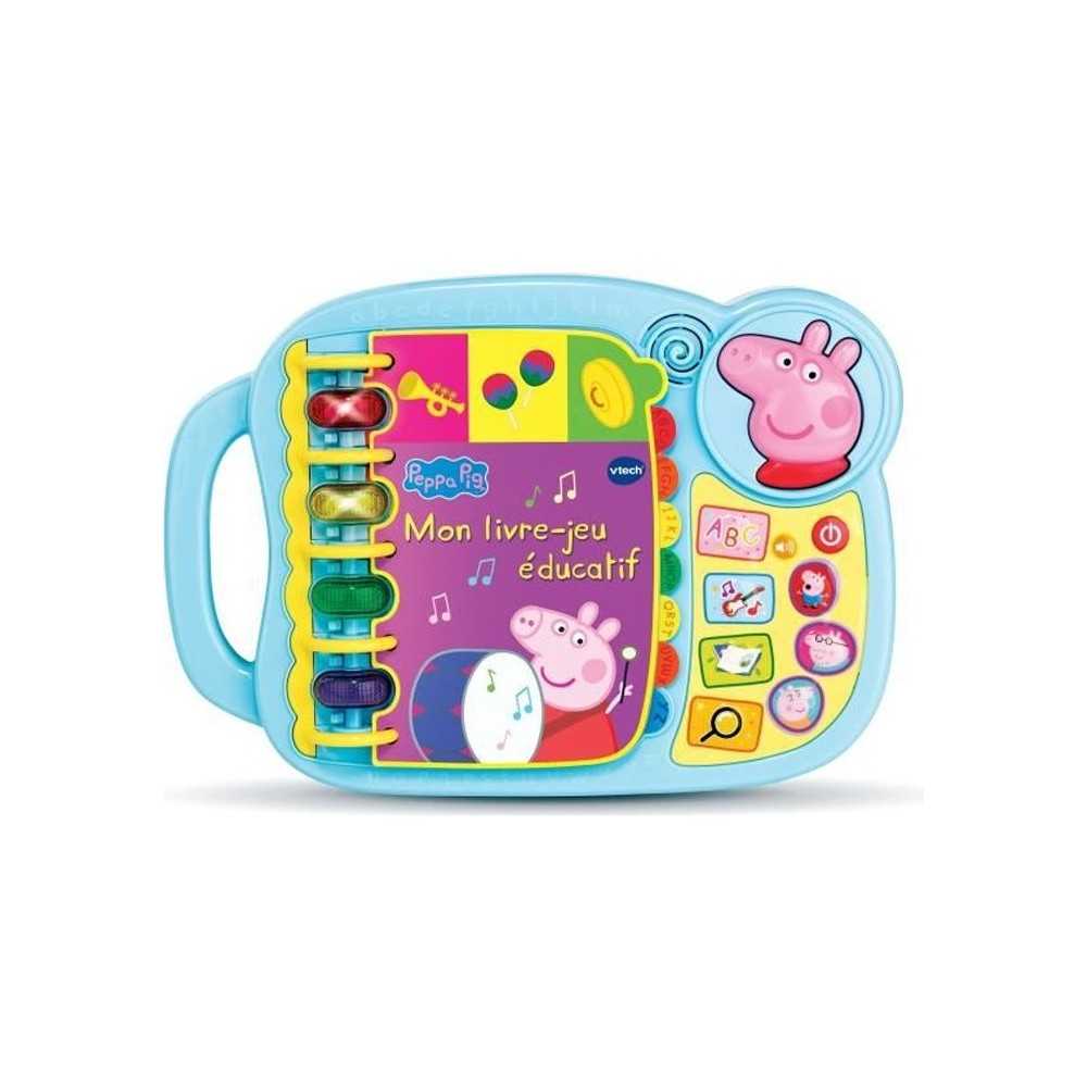 Livre-Jeu Educatif VTECH - Peppa Pig - Sons amusants - 14 pages d'hist