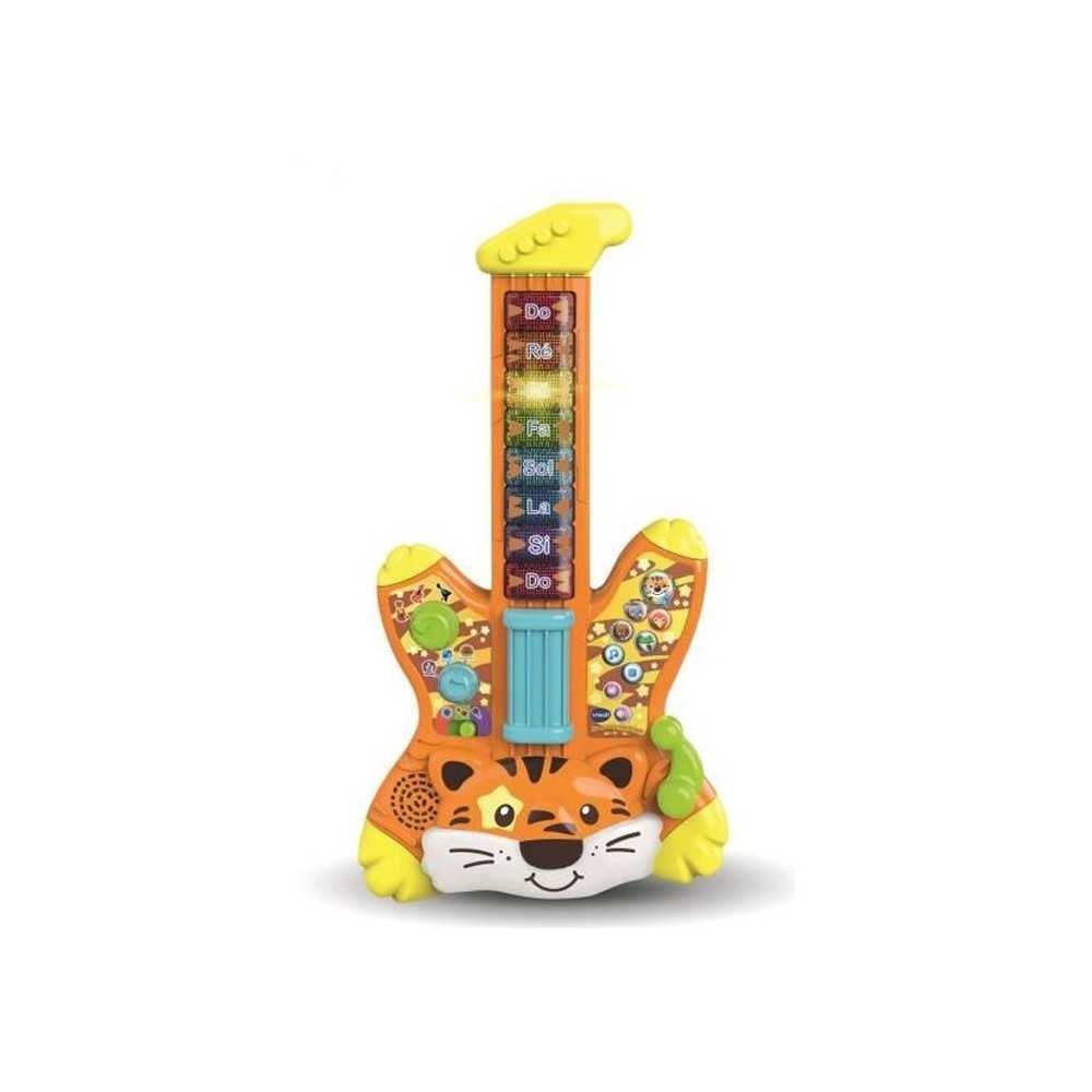 VTECH BABY - Jungle Rock - Guitare Electrique Tigre - Jouet Musical En