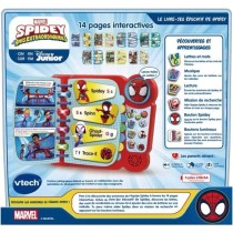 Livre-Jeu Educatif de Spidey - VTECH - Rouge - Pour Enfant de 3 Ans et