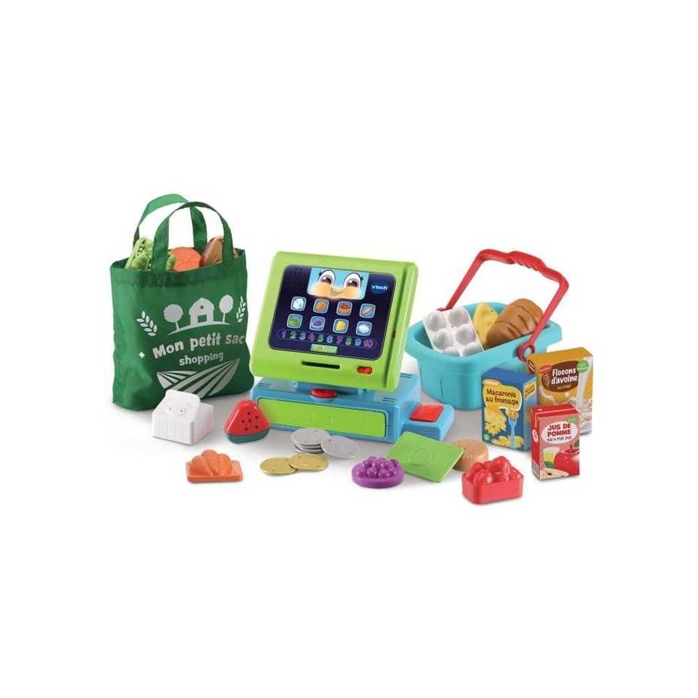 VTECH - 1,2,3 Imite-Moi - Caisse Enregistreuse Interactive Maxi Shoppi