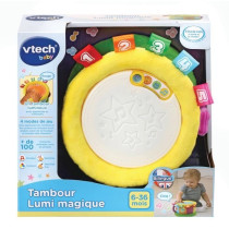 Tambour Lumi Magique - VTECH BABY - Jouet Musical - Bilingue - Sons et