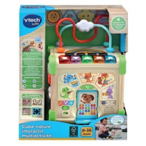 Jouet interactif VTECH CUBE NATURE - Bois certifié FSC - Animaux musi