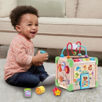 Jouet interactif VTECH CUBE NATURE - Bois certifié FSC - Animaux musi