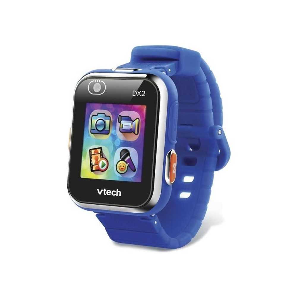 VTECH - Kidizoom Smartwatch Connect DX2 Bleue - Montre Photos et Vidé