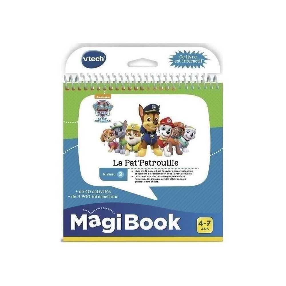 Livre Interactif Magibook - VTECH - La Pat' Patrouille - Niveau 2 - 32