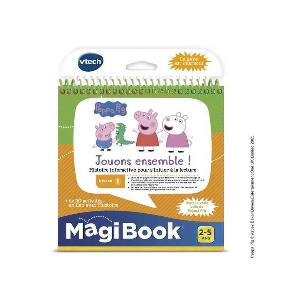 Livre Interactif Magibook - Peppa Pig - Niveau 1 - VTECH