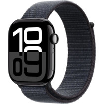 Apple Watch Series 10 GPS - 46mm - Boîtier Jet Black Aluminium - Brac