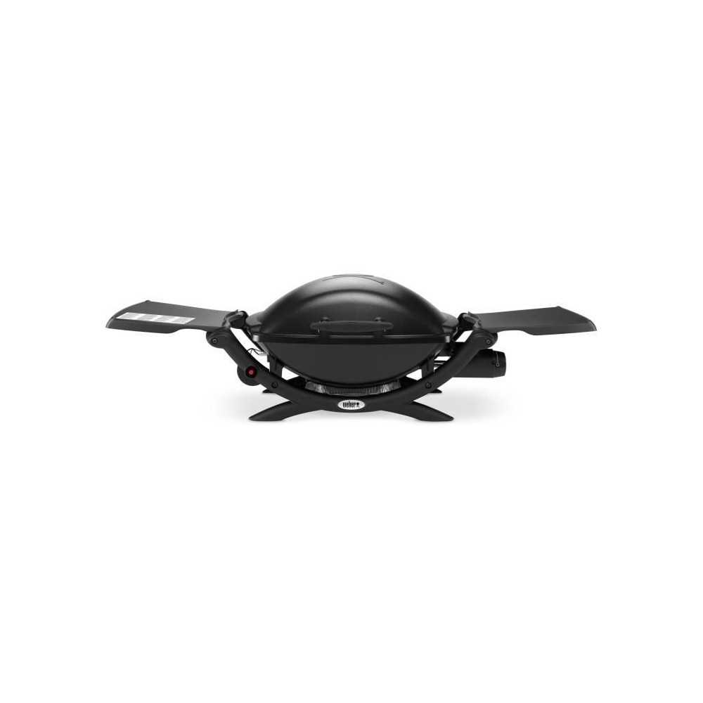 Barbecue a charbon WEBER Q2000 Black - 2 grilles de cuisson 55x39 cm -