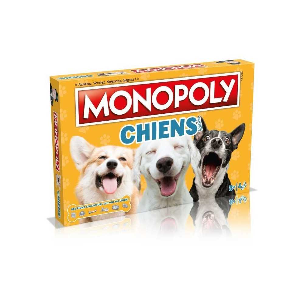 Monopoly Chiens - Jeu de société - WINNING MOVES - Monopoly mettant