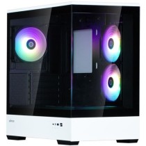 Boîtier PC Mini Tour sans alim - ZALMAN P30 BW (Noir/Blanc) - Micro A