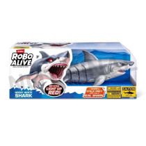 Jouet Interactif - ZURU - Shark Attack Robo Alive - Grand requin blanc