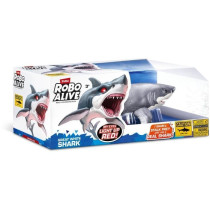 Jouet Interactif - ZURU - Shark Attack Robo Alive - Grand requin blanc