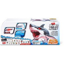 Jouet Interactif - ZURU - Shark Attack Robo Alive - Grand requin blanc