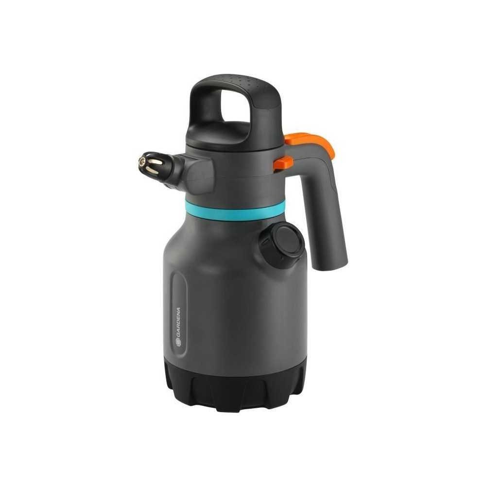 Pulvérisateur a pression GARDENA - Capacité 1.25L - Utilisation 360